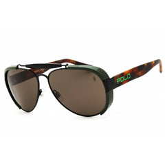 Polo Ralph Lauren Men's Sunglasses - Matte Black Full Rim Frame | 0PH3129 5001/3