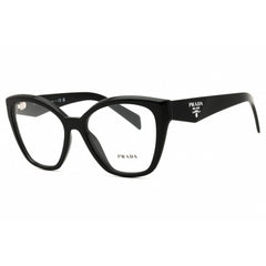 Prada Women's Eyeglasses - Black Acetate Cat Eye Full Rim Frame | 0PR 20ZV 16K1O1