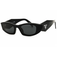 Prada Women's Sunglasses - Black Acetate Cat Eye Full Rim Frame | 0PR B16S 16K08Z