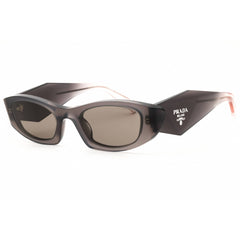 Prada Women's Sunglasses - Grey Acetate Cat Eye Shape Full Rim Frame | 0PR B16S 20F80Q