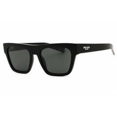 Prada Men's Sunglasses - Black Acetate Rectangular Full Rim Frame | 0PR C03S 16K08Z