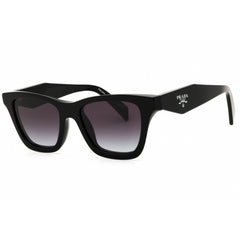 Prada Women's Sunglasses - Black Rectangular Shape Full Rim Frame | 0PR C07S 16K90A