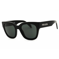 Prada Women's Sunglasses - Black Acetate Rectangular Full Rim Frame | PR C04S 16K08Z