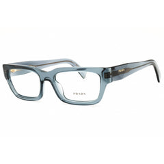 Prada Unisex Eyeglasses - Transparent Ocean Acetate Full Rim Frame | PR C02V 17T1O1