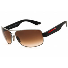 Prada Sport Men's Sunglasses - Gunmetal Rectangular Full Rim Frame | 0PS 50ZS 5AV02P