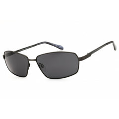 Spyder Men's Sunglasses - Graphite Metal Grey Lens Full Rim Oval Frame | SP6033 033