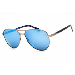 Spyder Men's Sunglasses - Graphite Blue Lens Full Rim Aviator Frame | SP6036 033
