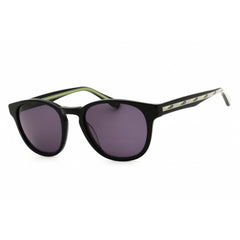 Spyder Men's Sunglasses - Black Acetate Violet Grey Lens Full Rim Frame | SP6045 001