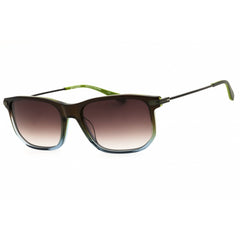 Spyder Men's Sunglasses - Olive Blue Acetate Full Rim Rectangular Frame | SP6051 306