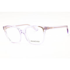 Swarovski Women's Eyeglasses - Transparent Lilac Rectangular Frame | 0SK2033 1079