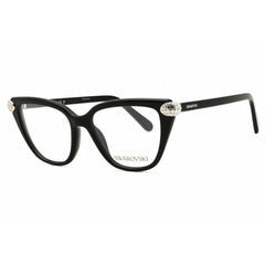 Swarovski Women's Eyeglasses - Black Acetate Cat Eye Full Rim Frame | 0SK2045 1001