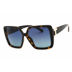 Tiffany Women's Sunglasses - Havana Oversized Shape Full Rim Frame | 0TF4206U 80154U