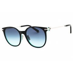 Tiffany Women's Sunglasses - Black Acetate Round Full Rim Frame | 0TF4224D 80559S