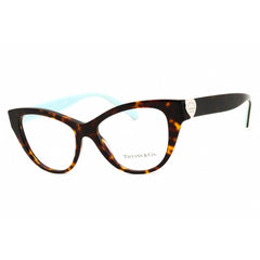 Tiffany Women's Eyeglasses - Havana Acetate Full Rim Cat Eye Frame | 0TF2251 8363