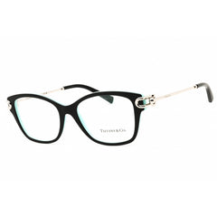 Tiffany Women's Eyeglasses - Black On Tiffany Blue Full Rim Frame, 53mm | 0TF2266 8055