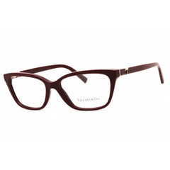Tiffany Women's Eyeglasses - Burgundy Acetate Full Rim Rectangular | 0TF2282 8389