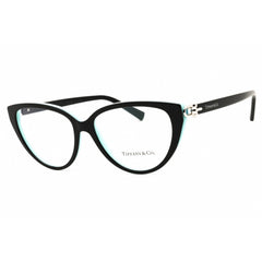 Tiffany Women's Eyeglasses - Black/Blue Cat Eye Shape Full Rim Frame | 0TF2292 8055
