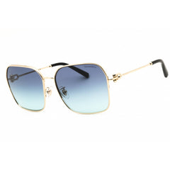 Tiffany Women's Sunglasses - Pale Gold Rectangular Full Rim Frame | 0TF3093D 60219S