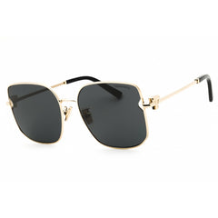 Tiffany Women's Sunglasses - Pale Gold Rectangular Full Rim Frame | 0TF3105D 6021S4