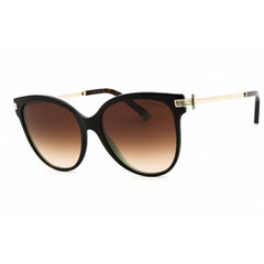 Tiffany Women's Sunglasses - Havana/Blue Round Shape Full Rim Frame | 0TF4193B 81343B
