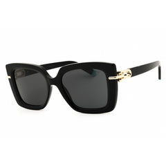 Tiffany Women's Sunglasses - Black Rectangular Shape Full Rim Frame | 0TF4199 8001S4