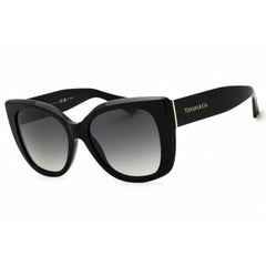 Tiffany Women's Sunglasses - Black Rectangular Shape Full Rim Frame | 0TF4229 8001T3
