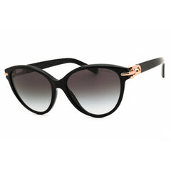 Tiffany Women's Sunglasses - Black Cat Eye Shape Full Rim Frame | 0TF4261 80013C