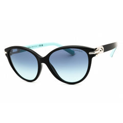 Tiffany Women's Sunglasses - Black Cat Eye Shape Full Rim Frame | 0TF4261 80559S