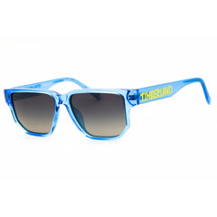 Timberland Men's Sunglasses - Shiny Blue Rectangular Full Rim Frame | TB00013 90D