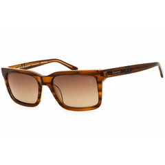 Timberland Men's Sunglasses - Shiny Dark Brown Acetate Full Rim Frame | TB00021 48H