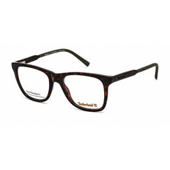 Timberland Men's Eyeglasses - Dark Havana Rectangular Full Rim Frame | TB1723 052