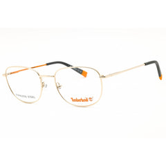 Timberland Men's Eyeglasses - Pale Gold Crystal Metal Full Rim Frame | TB1845 032