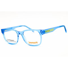 Timberland Men's Eyeglasses - Shiny Blue Rectangular Full Rim Frame | TB50010 090
