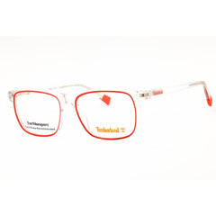Timberland Unisex Eyeglasses - Crystal Rectangular Shape Full Rim Frame | TB50060 026