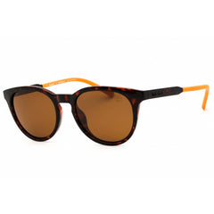 Timberland Men's Sunglasses - Dark Havana Round Shape Full Rim Frame | TB9256 52H