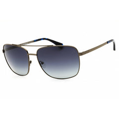 Timberland Men's Sunglasses - Shiny Gunmetal Rectangular Full Rim Frame | TB00044 08D
