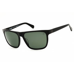 Timberland Men's Sunglasses - Shiny Black Rectangular Full Rim Frame | TB00054-H 01R