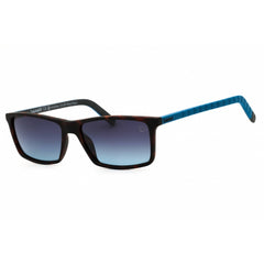 Timberland Men's Sunglasses - Dark Havana Rectangular Full Rim Frame | TB9222 52D