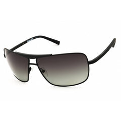 Timberland Unisex Sunglasses - Matte Black Rectangular Full Rim Frame | TB9258 02D