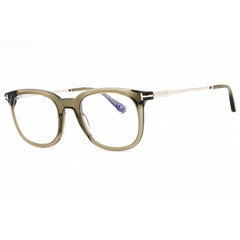 Tom Ford Men's Eyeglasses - Shiny Dark Green Round Shape Full Rim Frame | FT5904-B 096
