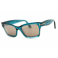 Tom Ford Women's Sunglasses - Shiny Blue Acetate Cat Eye Full Rim Frame | FT1085 90L