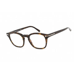 Tom Ford Men's Eyeglasses - Havana Acetate Rectangular Full Rim Frame | FT5532-B 52E