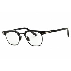 Tom Ford Men's Sunglasses - Shiny Black Rectangular Full Rim Frame | FT1119-D 01A