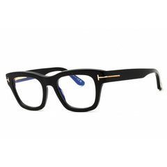 Tom Ford Unisex Eyeglasses - Shiny Black Rectangular Full Rim Frame | FT6036-B 001