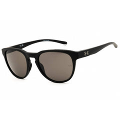 Under Armour Unisex Sunglasses - Matte Black Round Shape Frame | UA SKYLAR 0003 IR