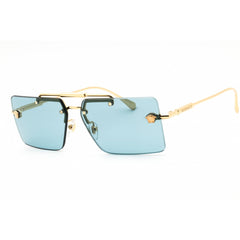 Versace Women's Sunglasses - Gold Metal Rectangular Rimless Frame | 0VE2245 100280