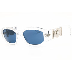 Versace Women's Sunglasses - Crystal Plastic Oval Full Rim Frame | 0VE4361 148-80