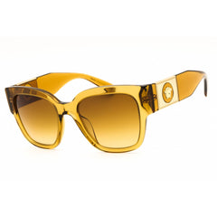 Versace Women's Sunglasses - Transparent Honey Rectangular Frame | 0VE4437U 53472L