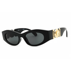 Versace Unisex Sunglasses - Black/Gold Cat Eye Shape Full Rim Frame | 0VE4480U GB1/87