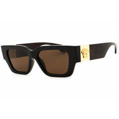 Versace Unisex Sunglasses - Transparent Brown Rectangular Frame | 0VE4497U 554373